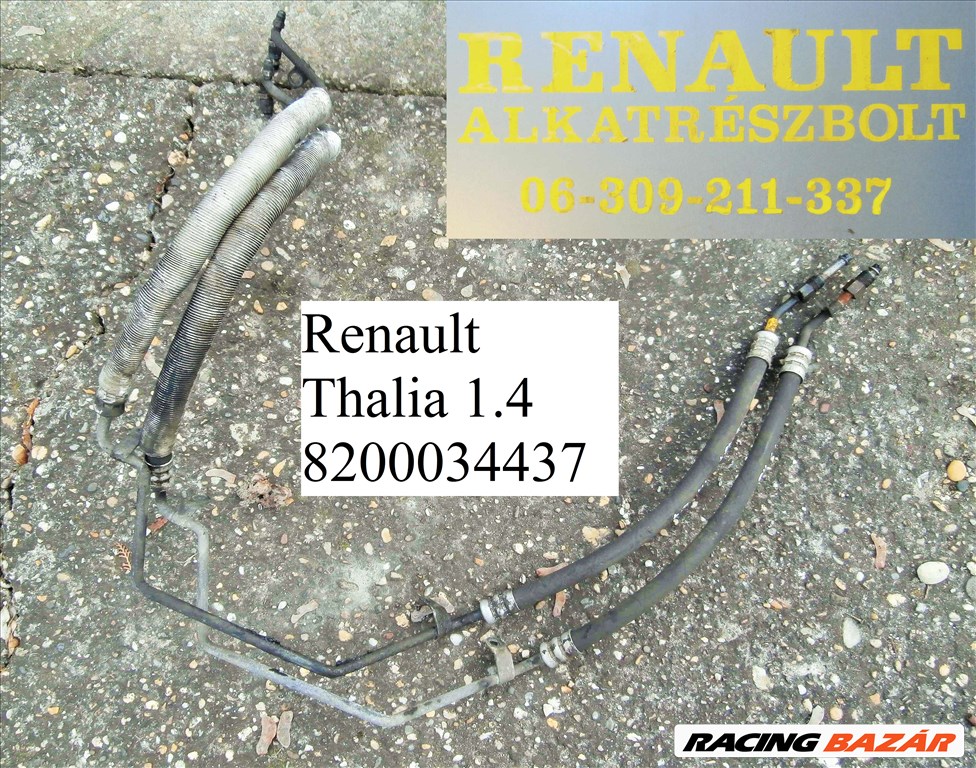 Renault Thalia 1.4 szervócső 8200034437 1. kép