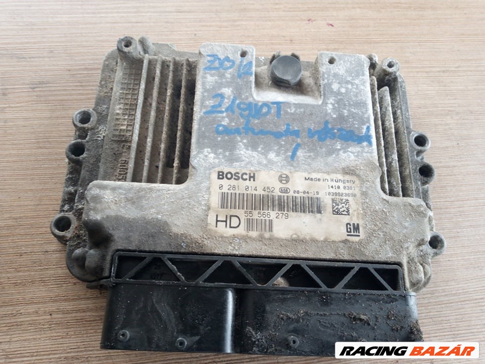 Opel Zafira B 1.9CDTI motorvezérlő (HD) 0281014452 1. kép