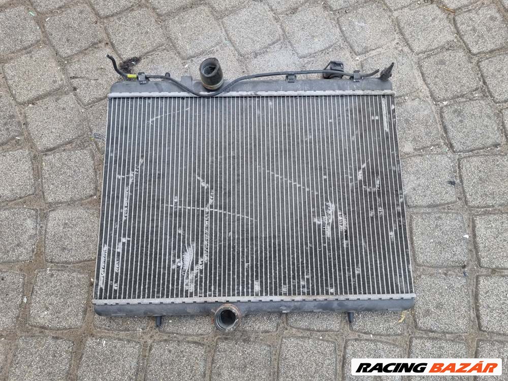Peugeot 407 vízhűtő radiátor - klímás (motorkód: RHR) 9645586780 1. kép
