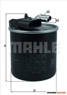 MAHLE ORIGINAL kl950 Üzemanyagszűrő - MERCEDES-BENZ
