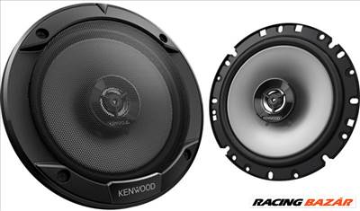 Kenwood KFC-S1766 165mm-es koaxiális hangszóró, 2 utas, ráccsal, 44mm mély