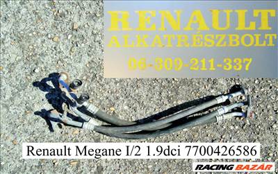 Renault Megane I/2 1.9dci klímacső 7700426586