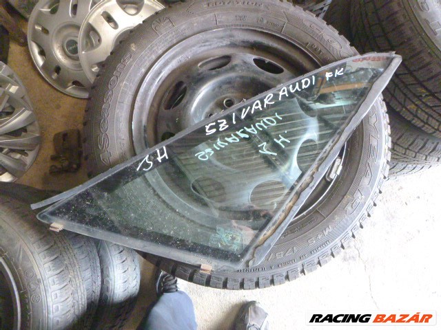 Audi 100 (C3 - 44)  SZIVAR  SEDAN HÁTSÓ FIX ÜVEG KAROSSZÉRIA ÜVEG 2. kép