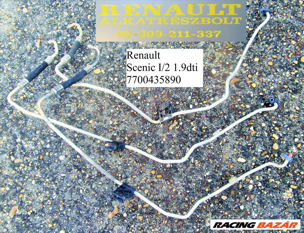 Renault Scenic I/2 1.9dti klímacső 7700435890 1. kép