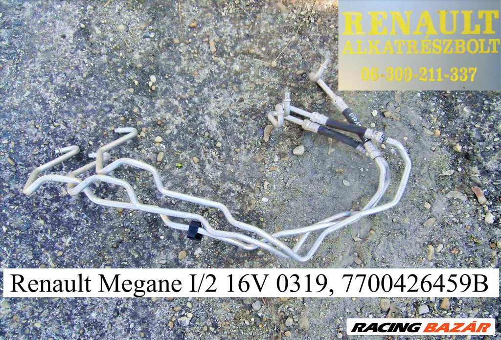 Renault Megane I/2 16V klímacső 0319, 7700426459B 1. kép