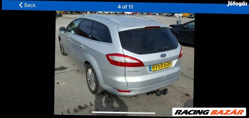 Ford mondeo ajtó csomagtérajtó lámpa lökharító kom 1. kép