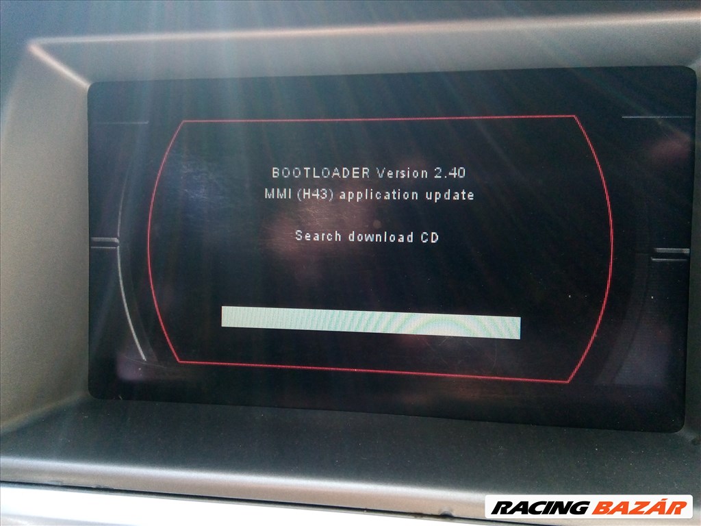 Bootloader Audi MMI 2g hiba A4 A5 A6 A8 Q7 Multimédia 1. kép