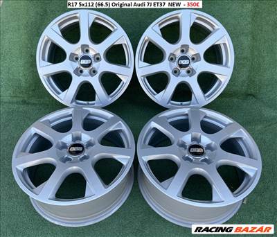 R17 5x112 (66.5) Original Audi 7J ET37  NEW / 7x17 gyári, új eredeti felnik 