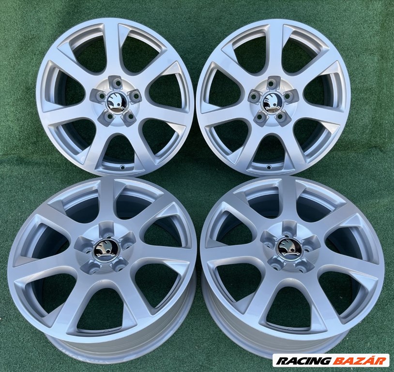 R17 5x112 (66.5) Original Audi 7J ET37  NEW / 7x17 gyári, új eredeti felnik  5. kép