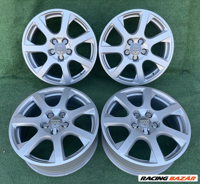 R17 5x112 (66.5) Original Audi 7J ET37  NEW / 7x17 gyári, új eredeti felnik  7. kép