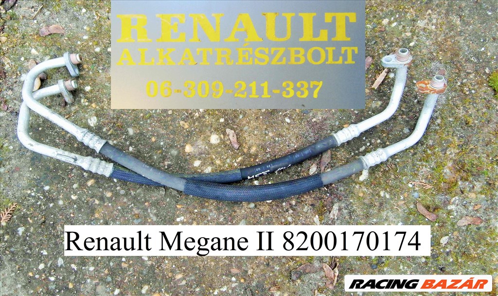 Renault Megane II klímacső 8200170174 1. kép