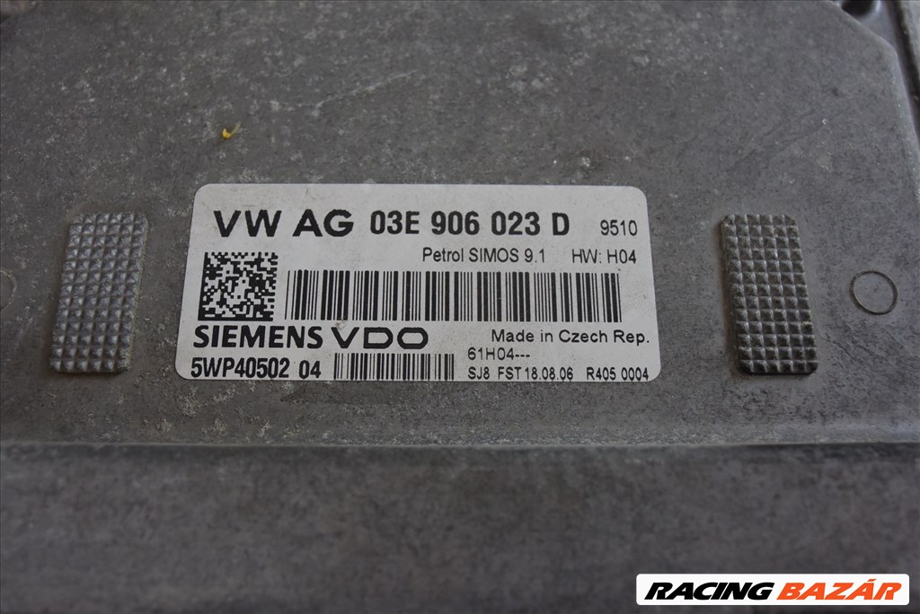 Skoda Fabia (1st gen) 1.2 12V motorvezérlő  03e906023d 2. kép