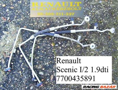 Renault Scenic I/2 1.9dti klímacső 7700435891