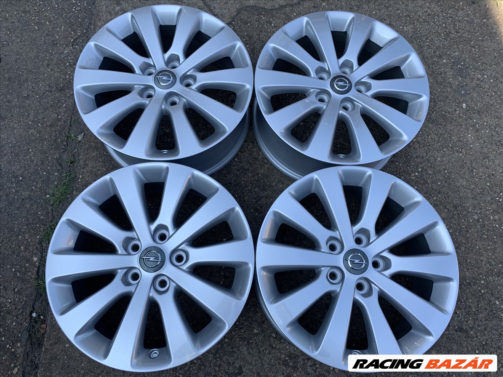  4db gyári 17" Opel Astra J-Zafira C alufelni. (2131) 1. kép