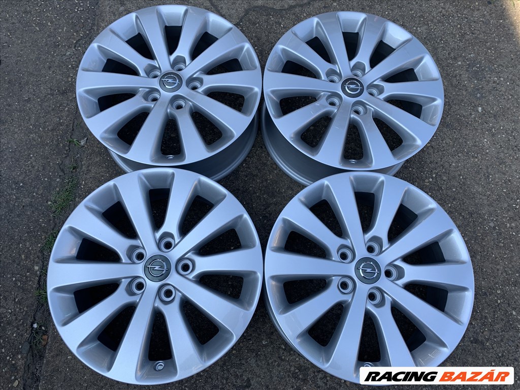  4db gyári 17" Opel Astra J-Zafira C alufelni. (2131) 1. kép