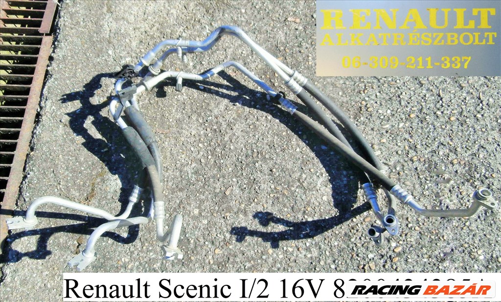 Renault Scenic I/2 16V klímacső 8200434385A 1. kép