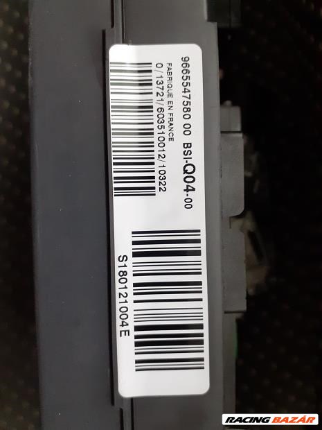 Peugeot 508 motorvezérlő gyújtáskapcsoló kulcs zár BSI 9677547180 DCM34 3. kép