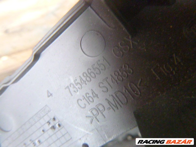 2010 Fiat PUNTO EVO GP 1.4 alsó műszerfal -csavarfedél 735486551 3. kép