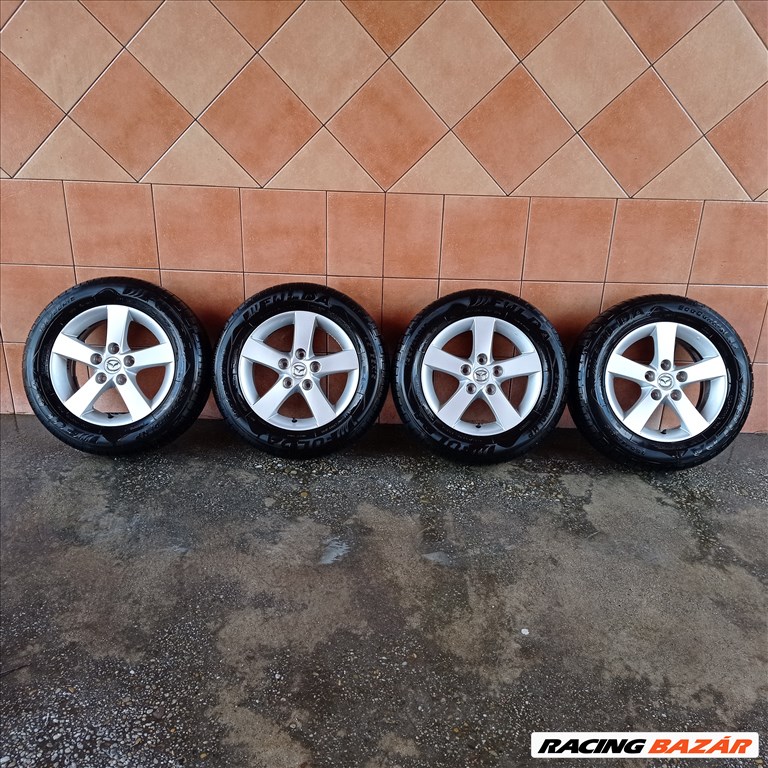 MAZDA PREMACY 15" ALUFELNI NYÁRI 195/65R15 GUMIVAL OLCSON!!!! 1. kép