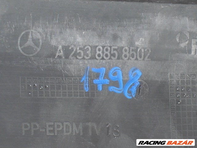 Mercedes GLC-Classe A253 AMG radaros hátsó lökhárító alsó A2538858502  5. kép