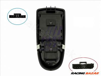 WINDOW SWITCH IVECO DAILY 06> LEFT MIRROR 12> - Fastoriginal OR 5801484207