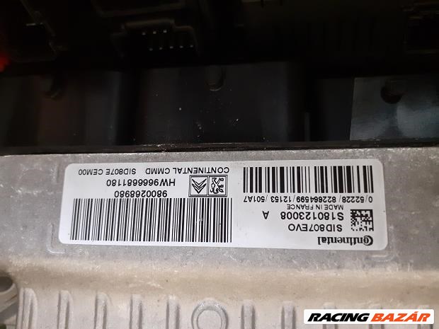 Peugeot 308 motorvezérlő gyújtáskapcsoló kulcs zár BSI 9800268980 2. kép