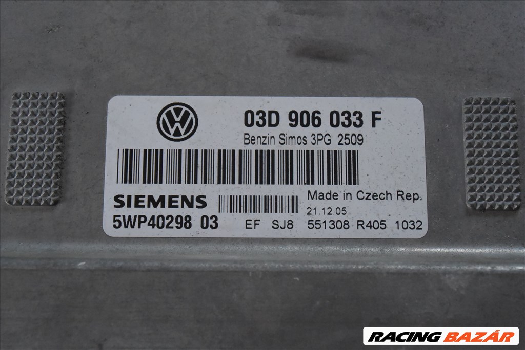 Volkswagen Polo IV 1.2 motorvezérlő elektronika  03d906033f 2. kép
