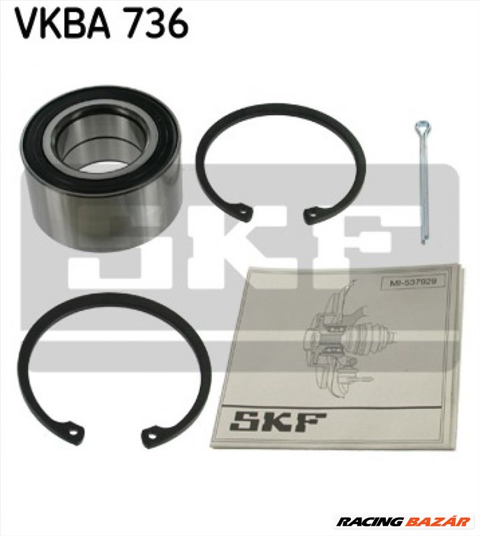 SKF VKBA 736 Kerékcsapágy készlet - OPEL, VAUXHALL, ROVER 1. kép