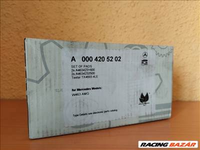 Fékbetét készlet hátsó Mercedes G63 AMG A0004205202