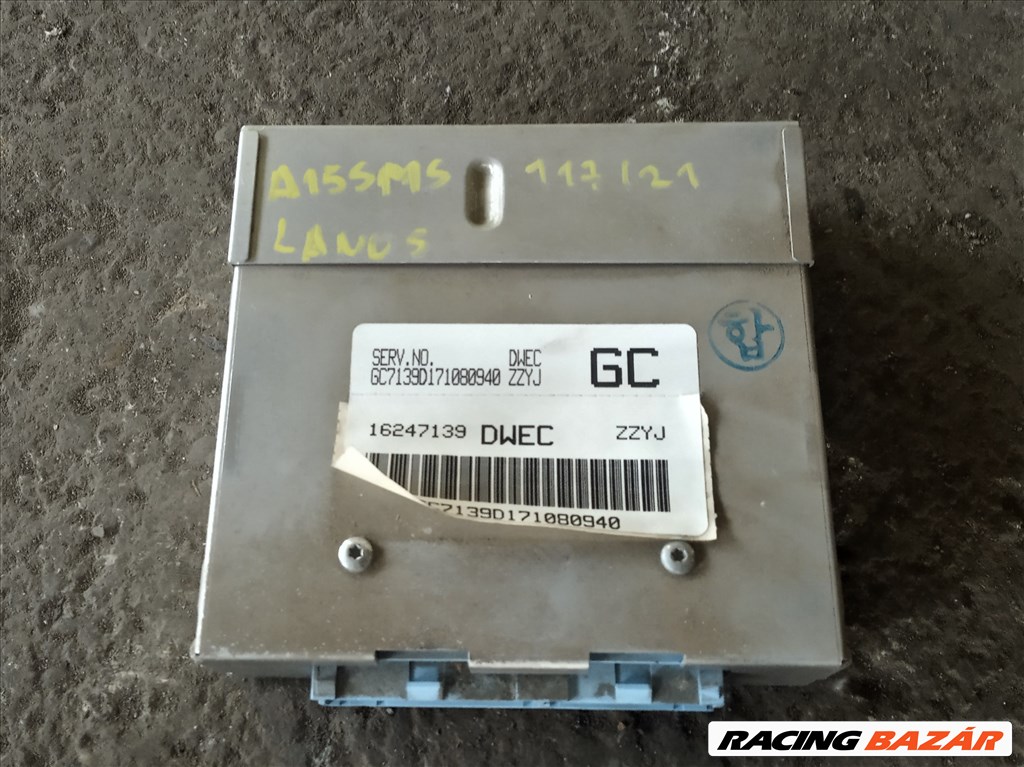 Daewoo Lanos 1.5 A15SMS motorvezérlő 16247139 1. kép