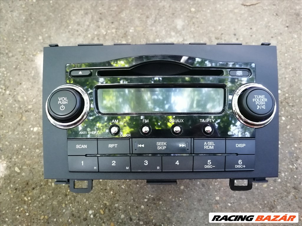 Honda CR-V (2rd gen) gyári cd-s rádió eladó!  39100SWAG102 1. kép