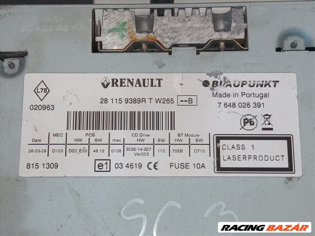 Renault CD Rádiók 4. kép