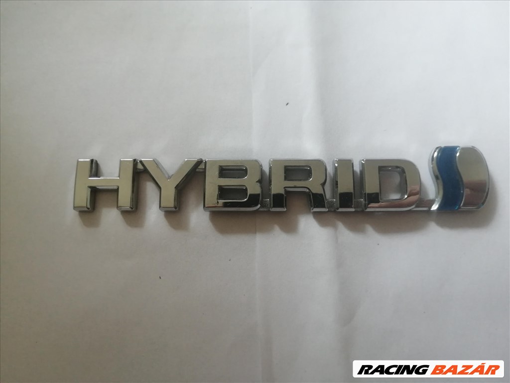 Toyota gyári Hybrid embléma eladó. 1. kép