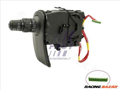 STEERING COLUMN SWITCH/STALK RENAULT KANGOO 08> 10-PIN - Fastoriginal OR 8201590638