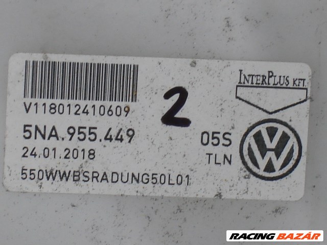 VW  Tiguan 5NA Ablakmosó tartály 5NA955449 2016-tól 5. kép