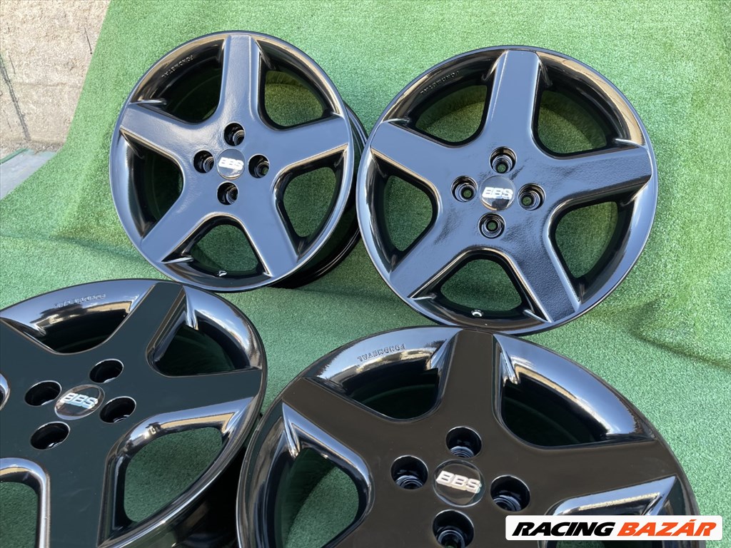 R17 4x100 original Fondmetal 7.5J ET35  Black Mirror / 7.5x17 felni, alufelni szett 2. kép