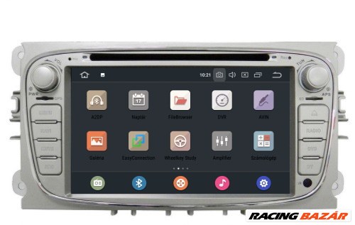 Ford Android 10 Multimédia, Wifi, GPS, Bluetooth, Tolatókamerával! 4. kép
