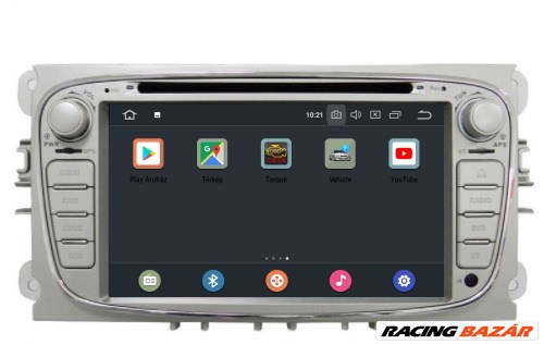 Ford Android 10 Multimédia, Wifi, GPS, Bluetooth, Tolatókamerával! 6. kép