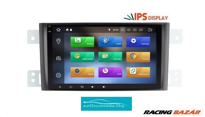 Suzuki Grand Vitara Android 9 Multimédia, GPS, Wifi, Bluetooth, Tolatókamerával! 4. kép