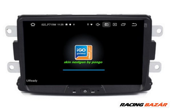 Dacia Android 10 Multimédia, 2+32 GB, CarPlay, GPS, Wifi, Bluetooth, Tolatókamerával! 2. kép