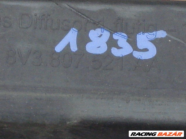 Audi A3 Sportback 8V Hátsó lökhárító alsó Spoiler 8V3807521AA 2014-től 5. kép