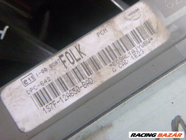 Ford Mondeo Mk3 2002 2.0 TDDI (D5BA) MOTORVEZÉRLŐ SZETT 1S7F-12A650-BAD (FOLK) 1S7F12A650BAD 2. kép