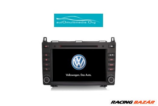 Volkswagen Crafter Android 10 Márkaspecifikus Multimédia GPS Rádió Tolatókamerával 1. kép