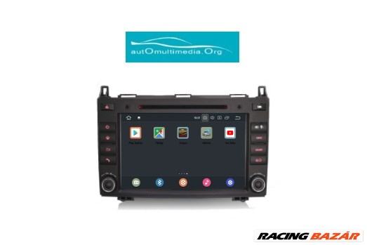 Volkswagen Crafter Android 10 Márkaspecifikus Multimédia GPS Rádió Tolatókamerával 5. kép