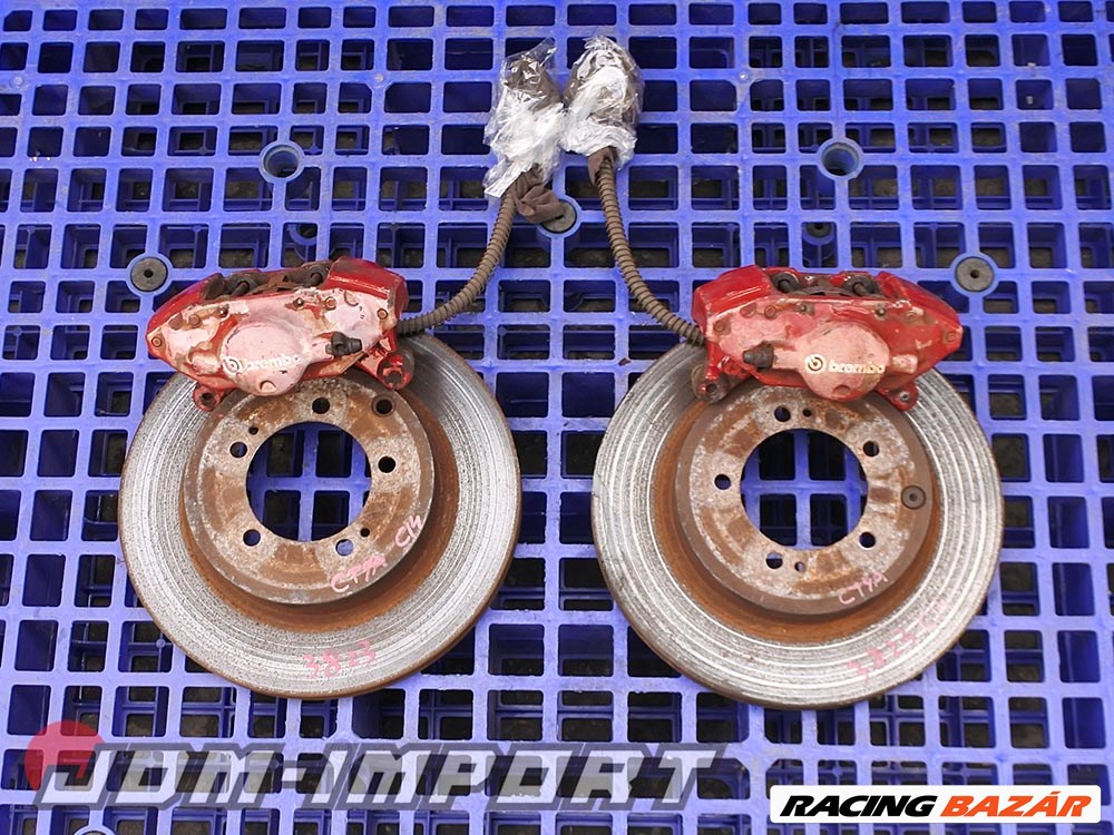 Mitsubishi Lancer EVO CP9A Brembo 2 dugattyús hátsó fék szett 2. kép