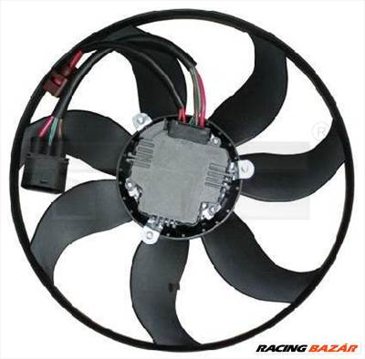 VW Touran 2010-2015 - Hűtőventilátor 360mm (OE:1K0959455P) *