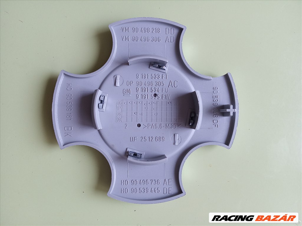 Opel Corsa, Astra, Meriva 4x100 gyári új!! alufelni felnikupak, felniközép, felni kupak közép 6. kép