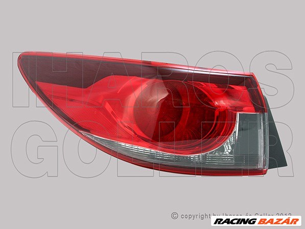 Mazda 6 2012-2018 - Hátsó lámpa üres bal külső LED-es (Sedan) -15 1. kép