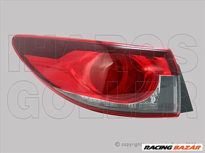 Mazda 6 2012-2018 - Hátsó lámpa üres bal külső LED-es (Sedan) -15