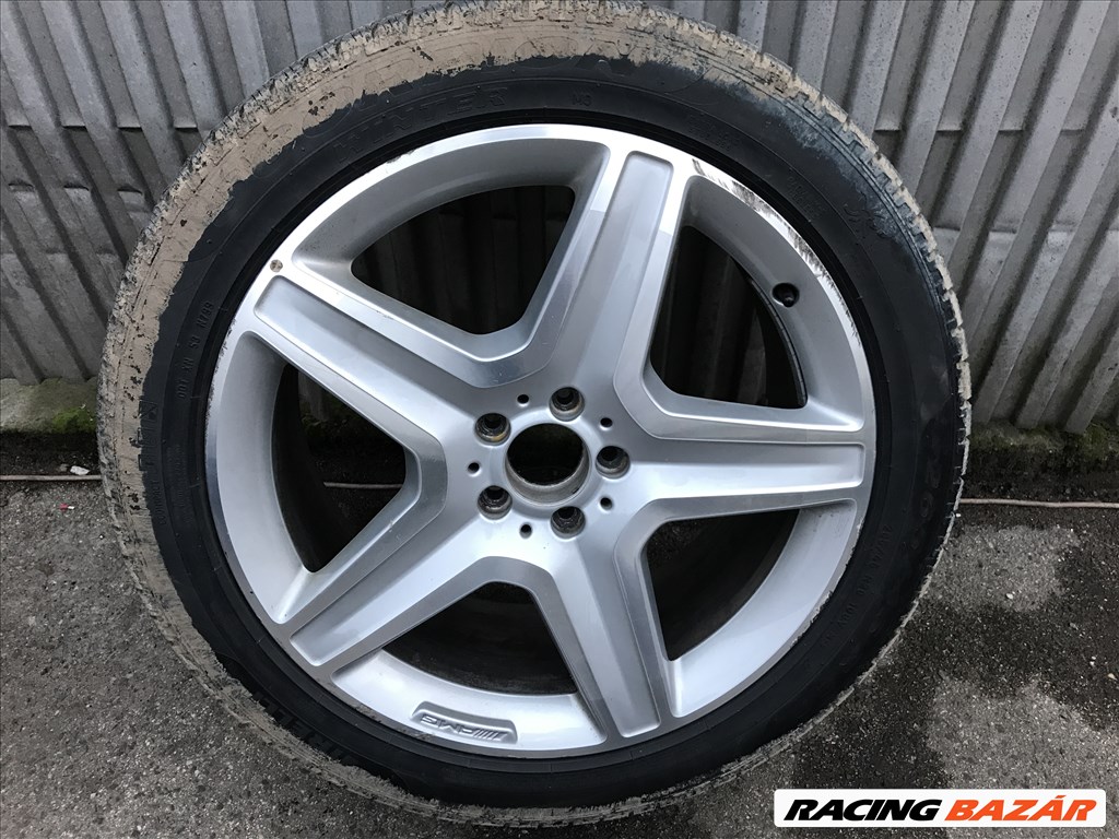 Mecedes Benz ML W166 AMG gyári 9X20-as 5X112-es ET57-es könnyűfém felni garnítúra 4. kép